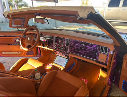Truck interior